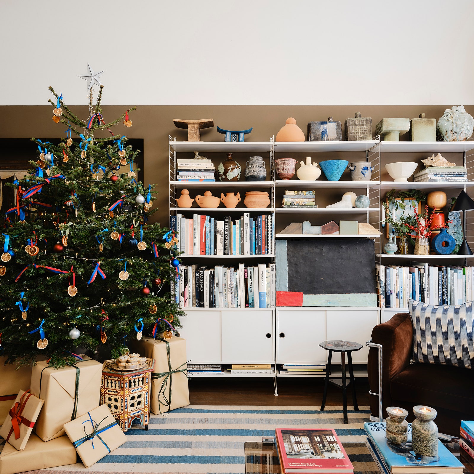 How Tom Morris spends a cosy Christmas in London's iconic Barbican estate