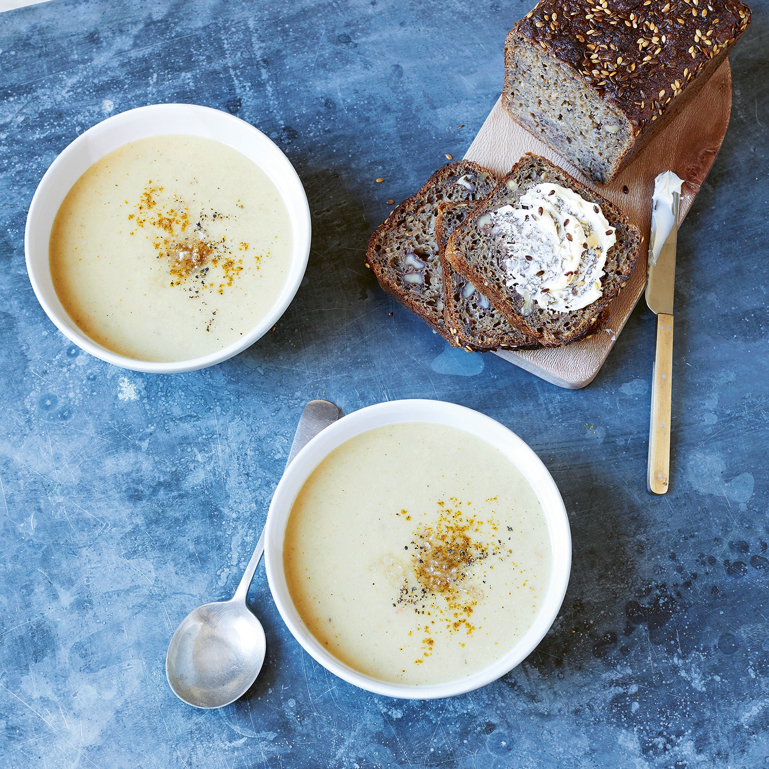 Spiced parsnip bisque