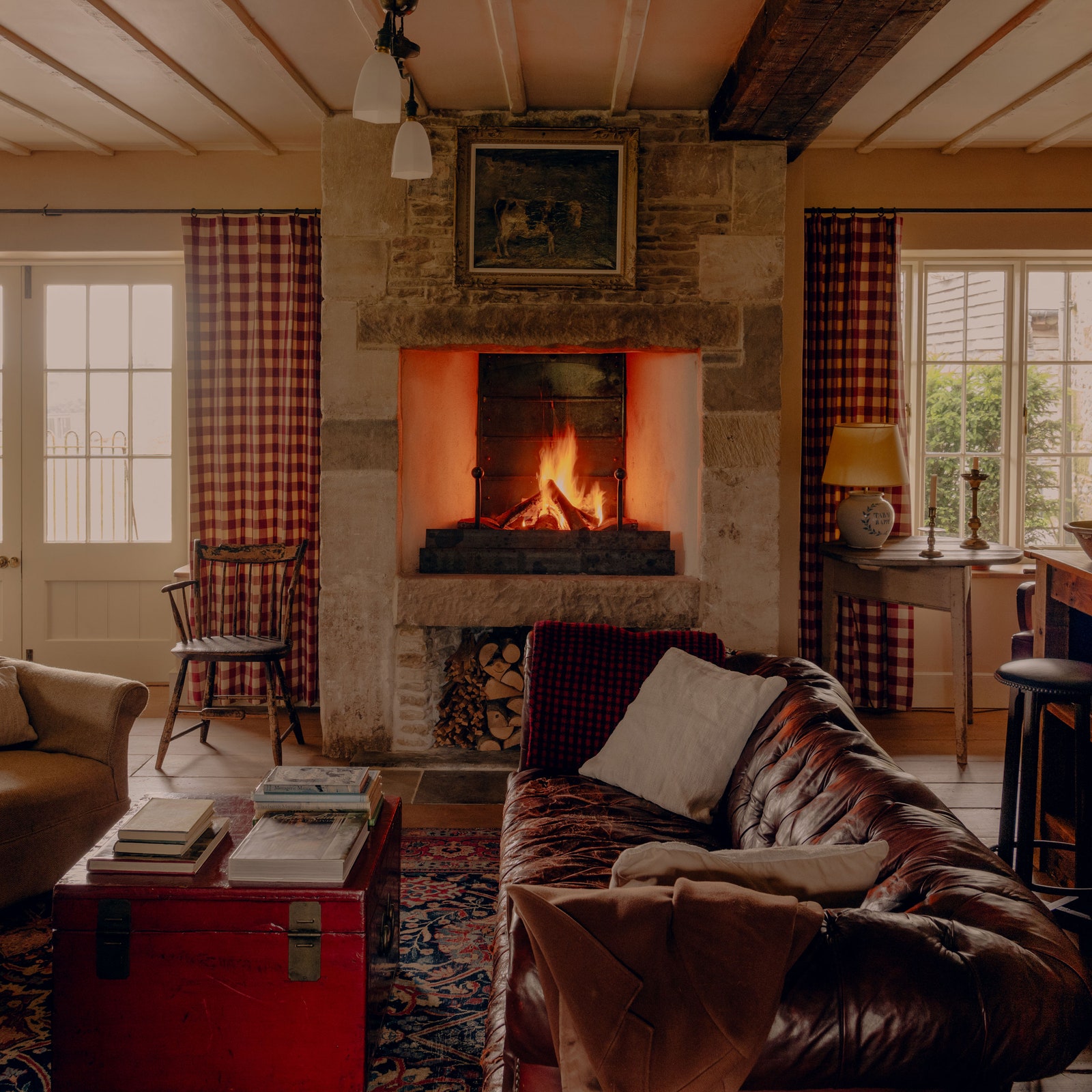 Edward Hurst brings colonial Williamsburg to a farmhouse on Guy Ritchie's Wiltshire estate