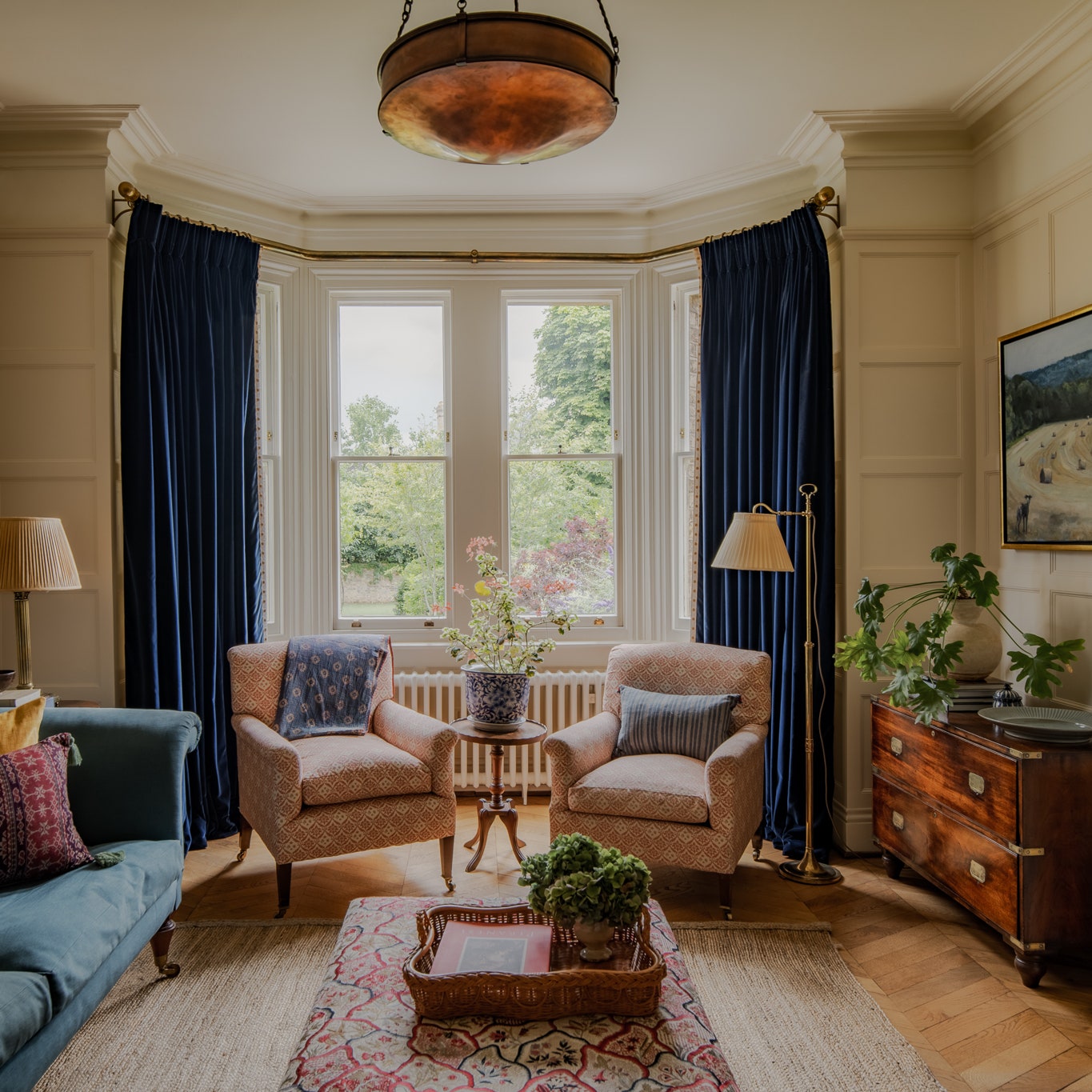 A classic Victorian house in Oxford with a gentle approach to colour